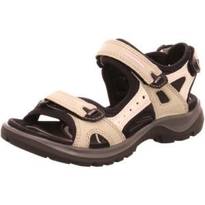 Ecco Schuhe Damen Sandalen Trekkingsandalen Offroad  beige atmosphere/ice, Schuhgröße:37