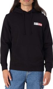 Tommy Hilfiger Jeans Schwarzer Eingang Grafikhuodie – Xxl