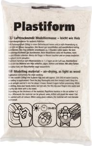KNORR prandell 212153015 Holzmodelliermehl Plastiform, weiß, 200 g