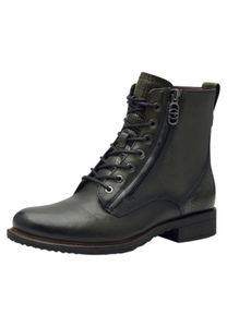 Tamaris Damen Stiefeletten Schnürboots Leder Muster 1-25211-43, Größe:39 EU, Farbe:Grün