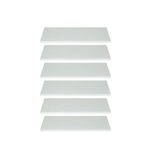 trendteam Garderobe Einlegeboden Ole Weiß Melamin/ 52 x 1,5 x 33 cm