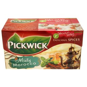 Pickwick Tee Marokkanischer Pfefferminztee, Minty Marocco, Pfefferminze, 20 Teebeutel