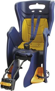 Bellelli Little Duck Relax Kindersitz Für Fahrrad Hinten Gelb,Blau Max 22 kg Junge Gelb,Blau Max 22 kg