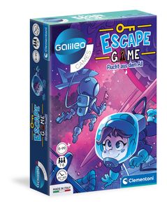 Clementoni 59229 Escape Game - Flucht aus dem All, Escape Room