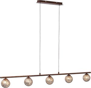 Paul Neuhaus Pendelleuchte BHT 132x150x8.50 cm braun Hängelampe Hängeleuchte