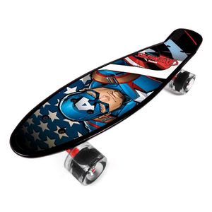 Seven Polska 9937 - Marvel Captain America Kinder Skateboard / Pennyboard