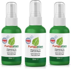 Fungustan | Pflegespray für Füße und Nägel (3 Flaschen x 50ml)
