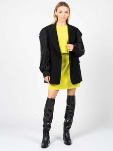 Silvian Heach Coat - CVA22035GC | Kyprolis - Czarny- Rozmiar: 40(EU)