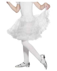 Weißer Petticoat für Mädchen