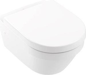 Villeroy & Boch Architectura - Závesné WC s WC doskou SoftClosing, DirectFlush, alpská biela 4694HR01