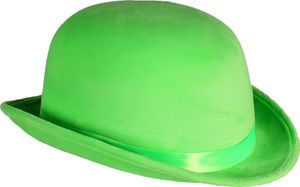 Flache Melone neon-grün Hutgröße: 59-60