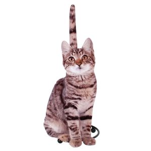 lustig mit Katze - Katzen Figur Toilettenpapierhalter als WC Rollen Aufbewahrung  Toilettenpapier Halterung,（Kaffee）