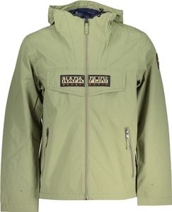 NAPAPIJRI GRÜNE HERREN-SPORTJACKE : Farbe - Grün, Größe - S Größe: S Farbe: Grün