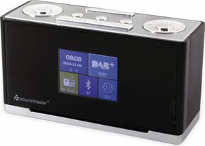 soundmaster UR240SW DAB+ Empfänger schwarz, silber