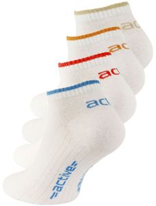 Vincent Creation® Sneaker Socken "active" 8 Paar 43-46 weiß