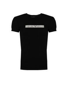 Emporio Armani T-shirt C-neck -  1110353-F517 - Schwarz-  Größe: XL(EU)