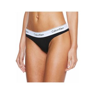 Calvin Klein Underwear Medium Waist Thong Black S