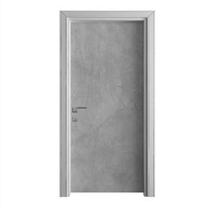 Tür Selbstklebende 90x210 cm Türfolie Türtapete Klebefolie - Beton Zement Textur