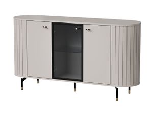 Furniture24 Sideboard Zante Za3 Kommode 150 X 81 X 40 Cm Wohnzimmerschrank Cashmere