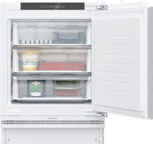 Siemens GU21NADE0 Smarter Einbau-Gefrierschrank, Flachscharnier mit Softeinzug
