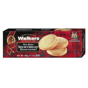 Złote kruche herbatniki maślane Walkers Highlander 200g