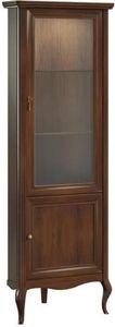 Eckvitrine Schrankvitrine Glasvitrine Glasdisplay Schrankregal Vitrinenschrank