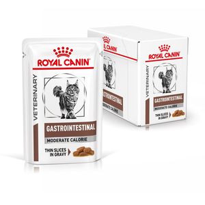 Royal Canin Gastrointestinal Moderate Calorie 48x85 g | Nassfutter für Katzen