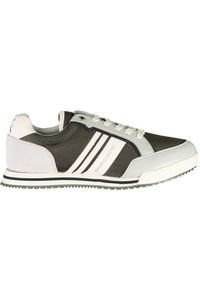 CALVIN KLEIN Herren Schuhe Schnürschuhe Sneaker Markenschuhe, mit Schnürverschluss , Größe:40, Farbe:grün (lex)