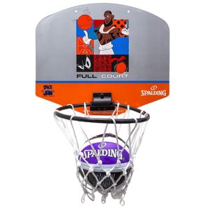 Spalding Mini Basketball Set Space Jam 79007Z,  Basketball-Rückwand, Unisex, Grau, Größe: One size