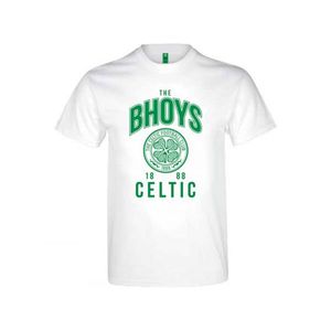 Celtic FC - Tričko "The Bhoys" pro muže/dámy Unisex BS2818 (M) (Bílá)