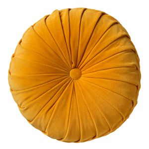 KAJA - Dekokissen Samt Golden Glow 40 cm