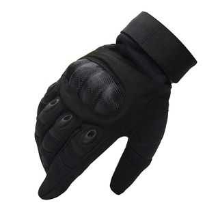 Taktische Handschuhe, Touchscreen-Militärhandschuhe mit hartem Knöchel für die Jagd, Schießen, Wandern, Airsoft, Camping, Paintball, Armeetraining (Schwarz, XL)