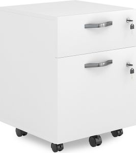 Vicco Rollcontainer Bregenz, 40 x 53 cm abschließbar, Weiß