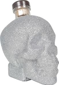 Crystal Head Vodka 0,7l 700ml (40% Vol) Bling Bling Glitzerflasche in silber -[Enthält Sulfite]