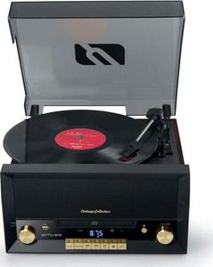 Muse | Mikrosystem gramofonowy z talerzem winylowym | MT-112 W | Mikrosystem CD z gramofonem | Port USB