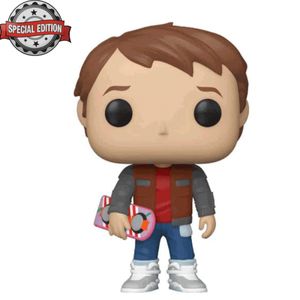 FUNKO POP! - Movie - Back to the Future Marty with Hoverboard #964 Special Edition mit Tee Größe XL