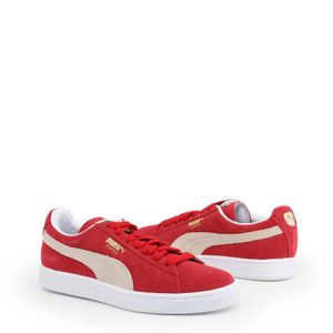 Puma Suede Classic + Turnschuhe mit niedriger Spitze und Schnürung Rot – 3,5 UK - 36 EU - 4,5 US / Rot