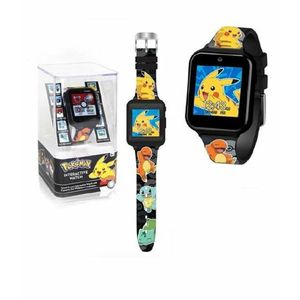 Detské inteligentné hodinky Euroswan Pokemon (kalendár,budík,stopky,kroky,fotografie,videá,mp3,hry), viacfarebné (POK4231)