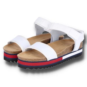 Tommy Hilfiger Damen Sandalen 13783-36, 13783-37, 13783-38, 13783-39, 13783-40, 13783-41 THF-EN0EN01806 white 41 [Schuhe Frau]