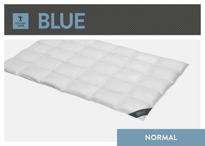 Spessarttraum Daunendecke Blue Füllung: 60%  Daunen/ 40% Federn Bezug: 100% Baumwolle  Größe 135 x 200  cm Wärmeklasse normal
