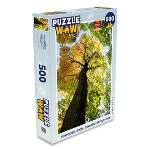 MuchoWow® Puzzle 500 Teile Baum - Natur - Wald - Denken - Spiel - Toy