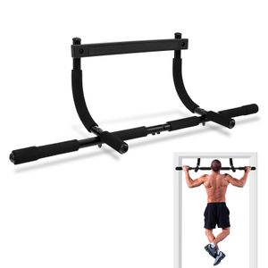 COSTWAY Klimmzugstange für Türrahmen, Pull Up Bar ohne Aufbau bis 150kg belastbar mit gepolsterten Griffen, Türreck Krafttrainingsstange bis zu 80 cm Breite zum Einhängen für Zuhause