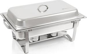Mahlzeit Chafing dish "Cannes" mit 3x 1/3 GN Warmhaltebehälter Mahlzeit Chafing dish "Cannes" mit 3x 1/3 GN Warmhaltebehälter