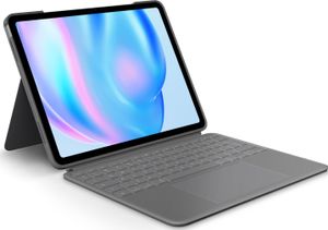 Logitech Combo Touch, QWERTY, US International, Trackpad, 1,8 cm, 1 mm, Apple