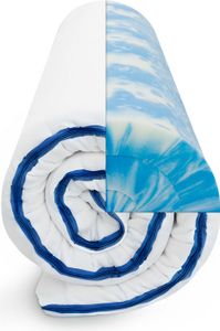 Gélový topper CoolRelax, matracový topper 200x200, vegánsky matracový topper z gélovej peny, výška cca 8 cm, prémiové materiály Vyrobené v Nemecku