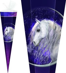 Stylex Schultüte 85 cm Mädchen 2025, Motiv:Pferd