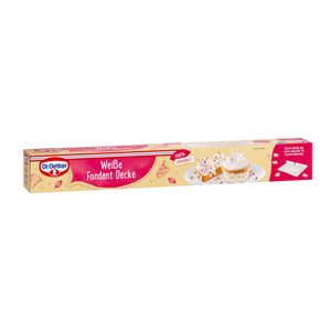 Dr. Oetker Weiße Fondant Decke, 450 g