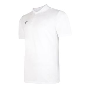 Umbro - "Essential" Poloshirt für Jungen UO260 (158) (Weiß/Schwarz)