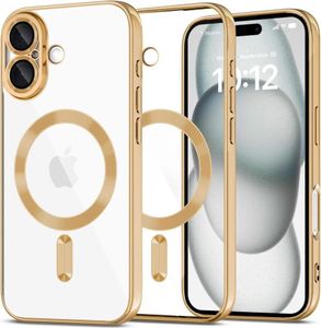 Tech-Protect Magflex Magsafe Iphone 16 Shiny Gold