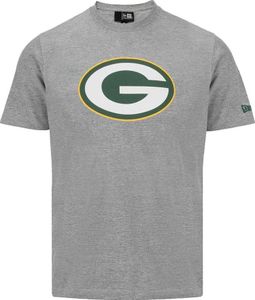 New Era - NFL Green Bay Packers Team Logo T-Shirt - grey : XL Farbe:  Grau Größe: XL